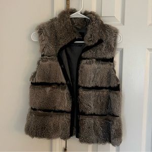 Club Monaco Faux Fur Vest